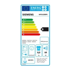 Sèche-linge à condensation 60cm 8kg blanc - WP31G200FR