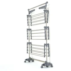 Séchoir à linge 25m 3 niveaux + accessoires - bat-tr-22s