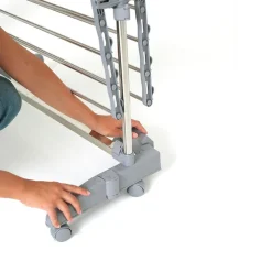 Séchoir à linge 25m 3 niveaux + accessoires - bat-tr-22s