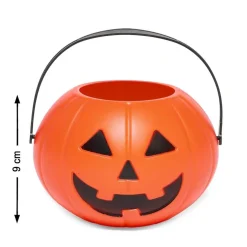 Seau à bonbons Citrouille - 11x9 cm