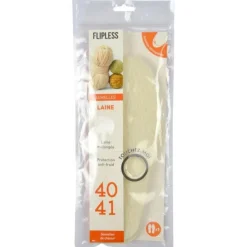 Semelles Chaussures Laine Taille 40/41 Blanc