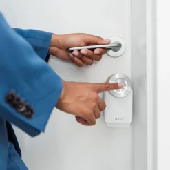 Serrure connectée Smart Lock Pro (4e Génération) Blanc