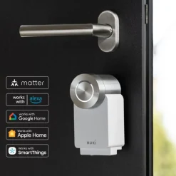 Serrure connectée Smart Lock Pro (4e Génération) Blanc