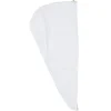 Serviette pour Cheveux Bambou 22x52cm Blanc