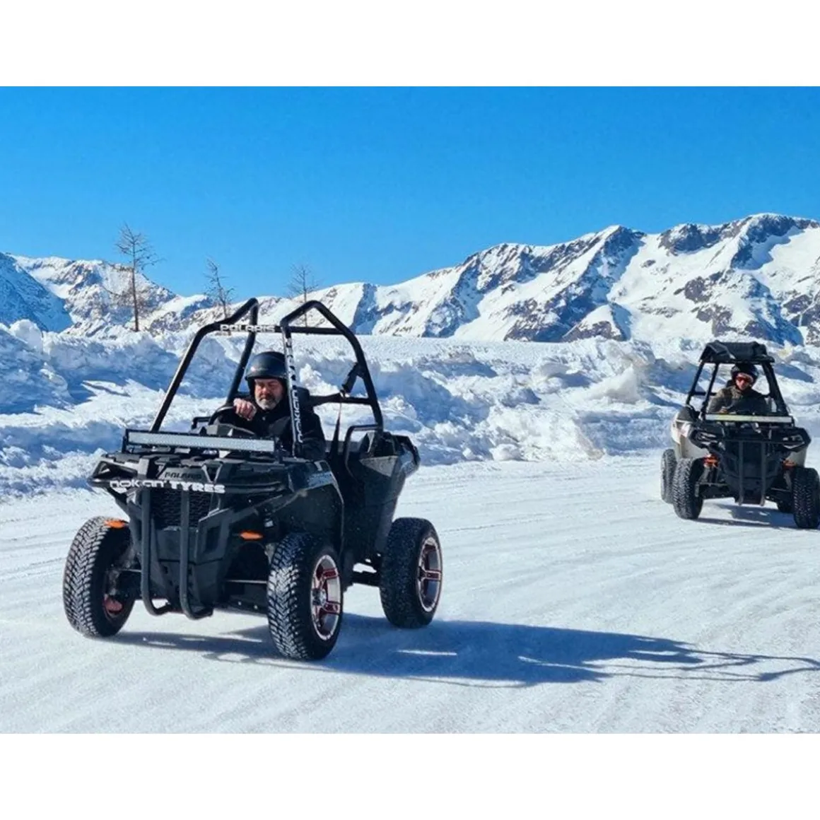 Session de pilotage de buggy sur glace à l'Alpe d'Huez - Coffret Cadeau Sport & Aventure