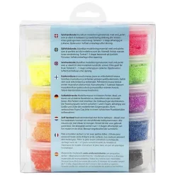 Set 10 pâtes à modeler Foam Clay - Couleurs basiques 35 g