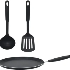 Set crêpière 28cm tous feux dont induction + 2 ustensiles