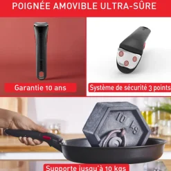 Set de 5 pièces, tous feux dont induction - Ingenio Emotion