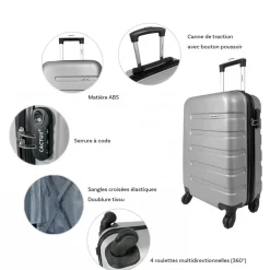 Set de 3 valises Cactus
