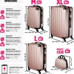 Set de 4 valises PUCCI