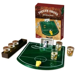 Set de 6 verres à shot jeu tir foot