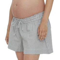 Short de Grossesse Blanc/Vert Femme Vero Moda Marternity Simla