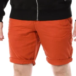 Short Orange Homme American People Stig