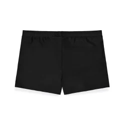 Shorty de bain garçon uni avec logo