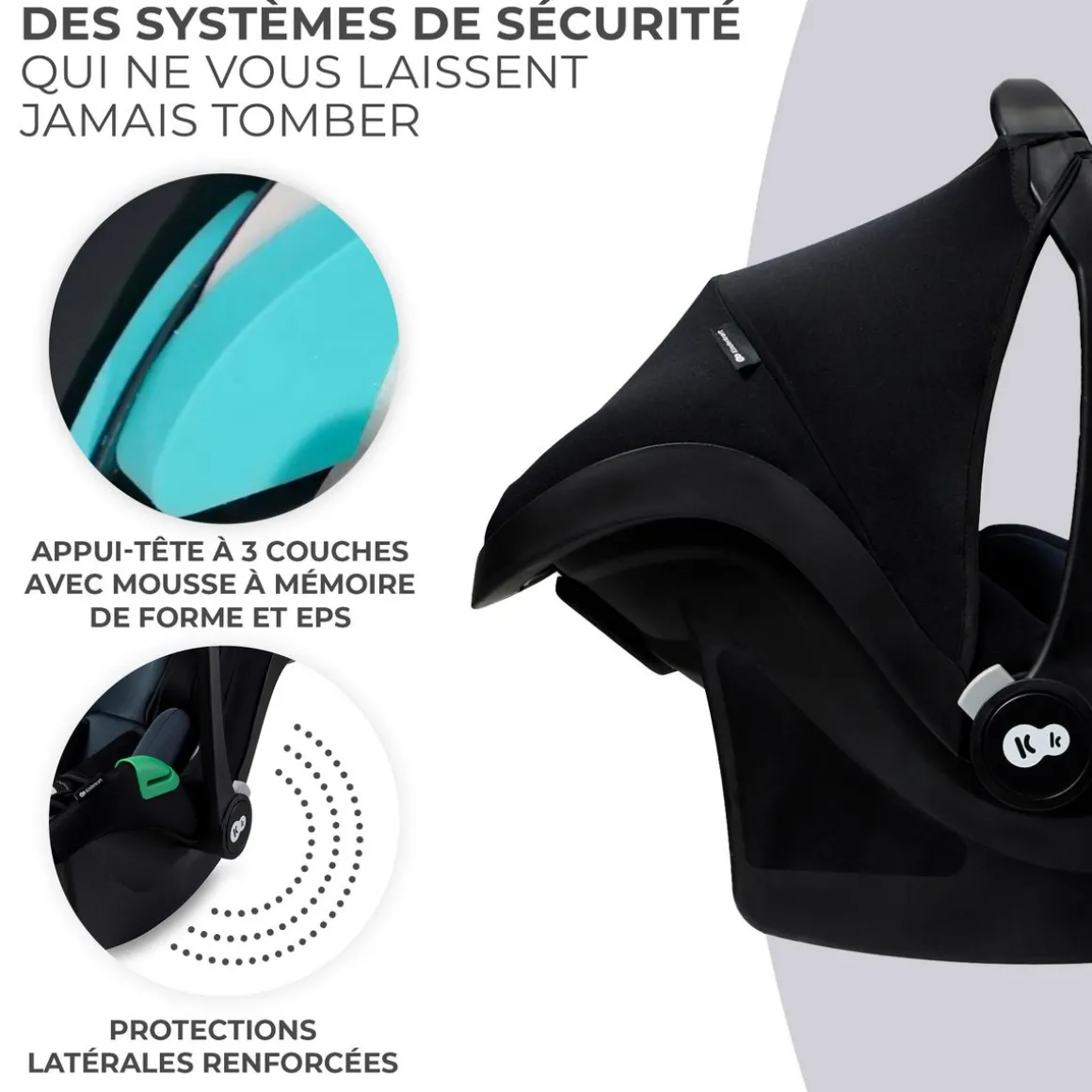 Siège auto MINK PRO i-Size avec la base MINK FX 40-75 cm