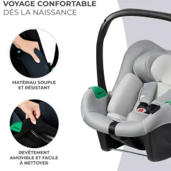 Siège auto MINK PRO i-Size avec la base MINK FX 40-75 cm