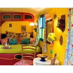 Séjour insolite de 2 jours en roulotte avec dîner, non loin de Toulouse - Coffret Cadeau Séjour