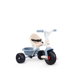 SMOBY Tricycle enfant évolutif Be Fun Confort - Structure métal - Bleu