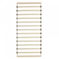 Sommier à lattes 90x200 en bois pin massif lit simple