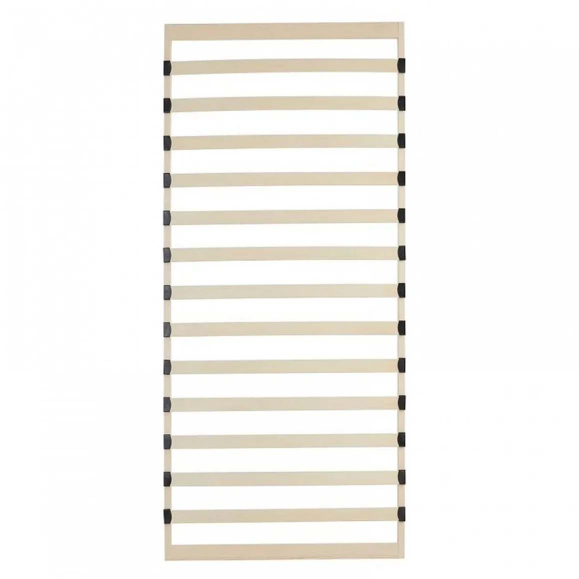 Sommier à lattes 90x200 en bois pin massif lit simple