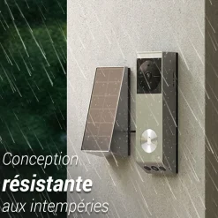 Sonnette connectée EP3X PRO2K+ 1080p/ 2cam/ 32Go int+Pan S.