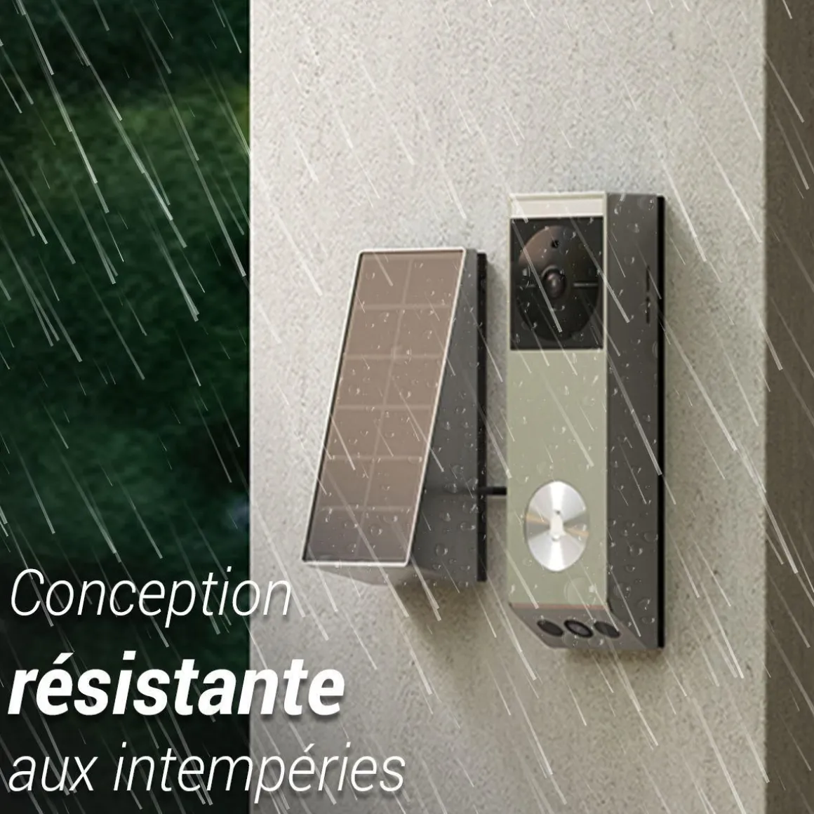 Sonnette connectée EP3X PRO2K+ 1080p/ 2cam/ 32Go int+Pan S.