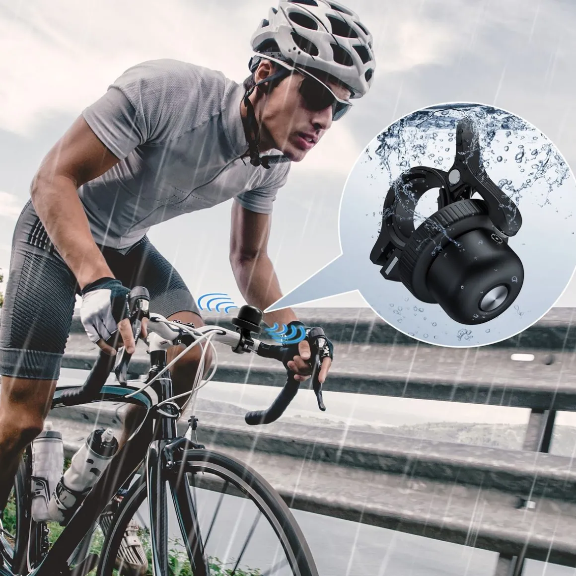 Sonnette connectée FindMy pour Vélo ou Trottinette