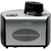 Sorbetiere HF250 Noir Argent Turbine à Glaces 1.5L
