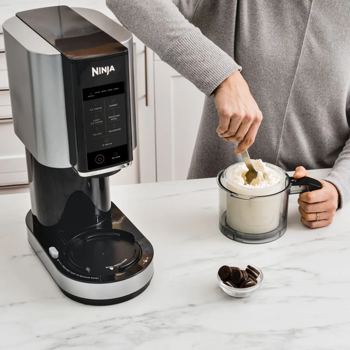 Sorbetière NC300EU - Noir / inox