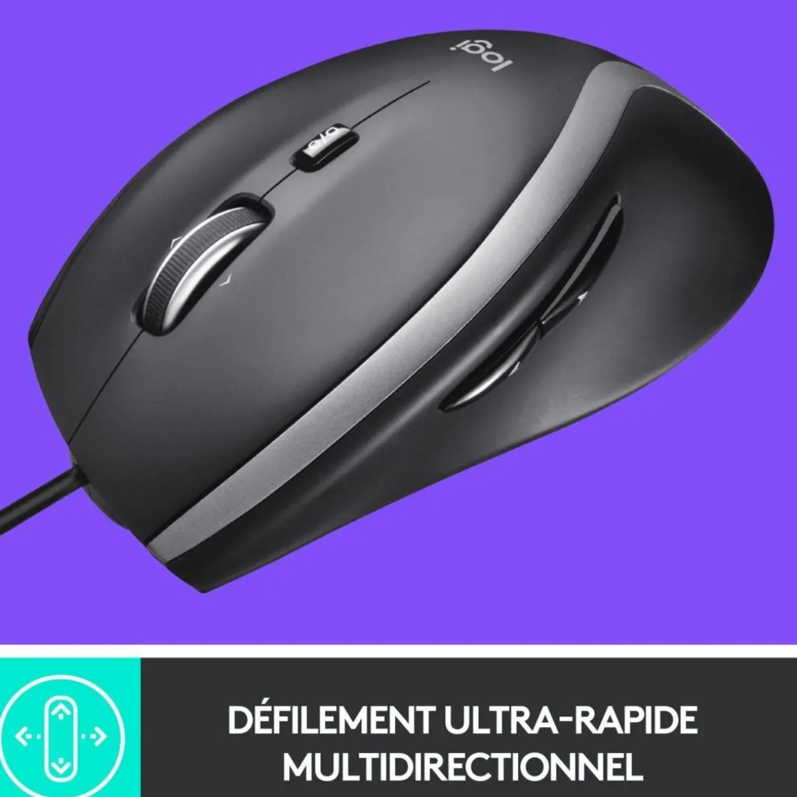 Souris filaire M500s Advanced Corded Mouse