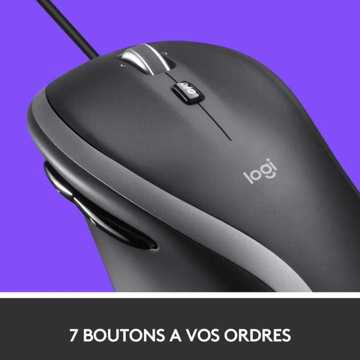 Souris filaire M500s Advanced Corded Mouse