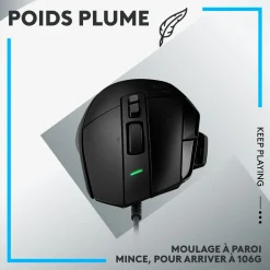 Souris G502 X - Noir