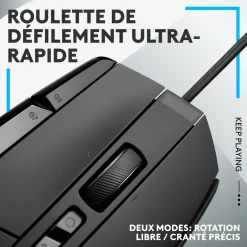 Souris G502 X - Noir