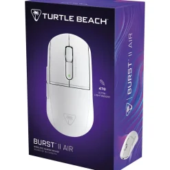 Souris Gamer Sans Fil Burst II Air Blanche