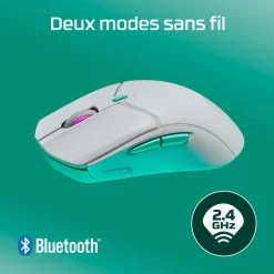 Souris Gamer Sans Fil Pulsefire Haste 2 Core Noir