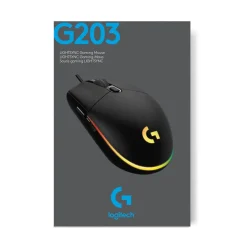 Souris Gaming G203 LIGHTSYNC Filaire RVB