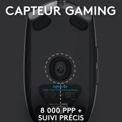 Souris Gaming G203 LIGHTSYNC Filaire RVB