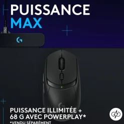 Souris gaming sans fil G309 LIGHTSPEED - Noir