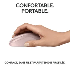 Souris sans fil Bluetooth M240 - Rose