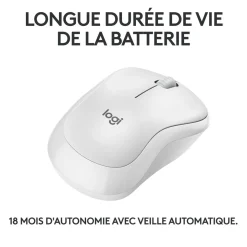 Souris sans fil Bluetooth M240 - Blanc
