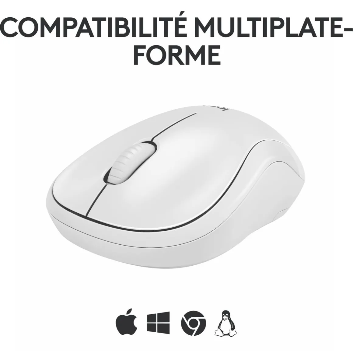 Souris sans fil Bluetooth M240 - Blanc