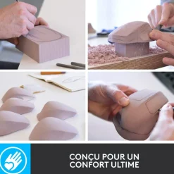 Souris sans fil rechargeable MX Master 2S Graphite