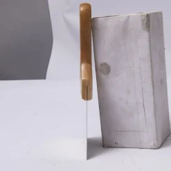 Spatule inox manche en bois 200mm