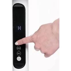 Spring X9 Ventilateur sur pied Silencieux et Puissant avec télécommande - 9 vitesses + Turbo et Eco - écran LED et minuterie