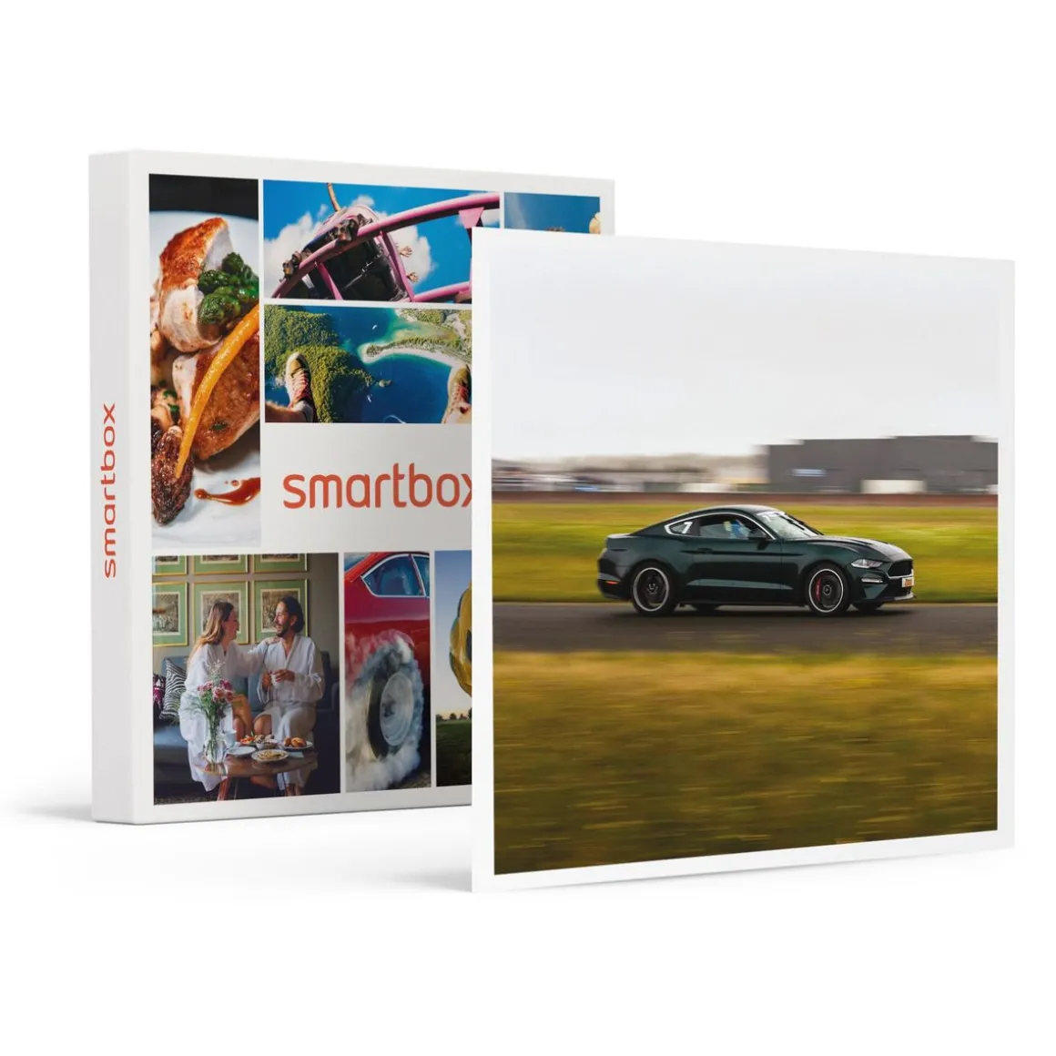 Stage de pilotage : 2 tours sur le circuit de Vaison en Ford Mustang Bullit - Coffret Cadeau Sport & Aventure