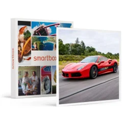 Stage de pilotage : 2 tours sur le circuit de Chambley en Ferrari 488 GTB, Lamborghini Huracan ou Porsche 911 GT3 - Coffret Cadeau Sport & Aventure