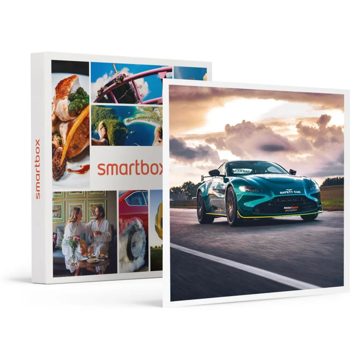 Stage de pilotage : 2 tours sur le circuit de Fay de Bretagne en Aston Martin Vantage F1 Edition - Coffret Cadeau Sport & Aventure