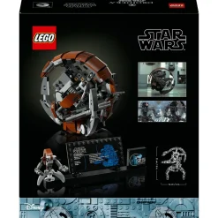 Star Wars 75381 - Le Droïdeka - Droïde destroyer en briques à collectionner - Set de construction pour le jeu créatif et modèle à exposer - Idée de cadeau pour les adultes fans de la saga