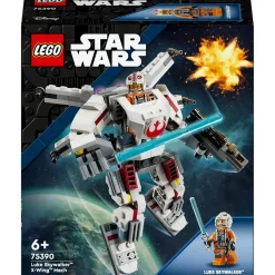 Star Wars 75390 - Le Robot X-Wing de Luke Skywalker - Jouet à Collectionner pour Enfants - Jeu de Construction et d'Aventures