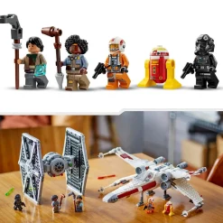 Star Wars 75393 - Tie Fighter et X-Wing à combiner